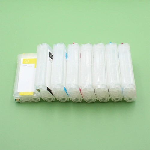 8Color 70 Refillable Ink Cartridge With Auto Reset Chips For HP Z2100 Z5200 - Picture 3 of 6