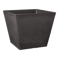 Arcadia Garden Products UF31DC Simplicity Square Dark Charcoal 12 by 12 by 10...