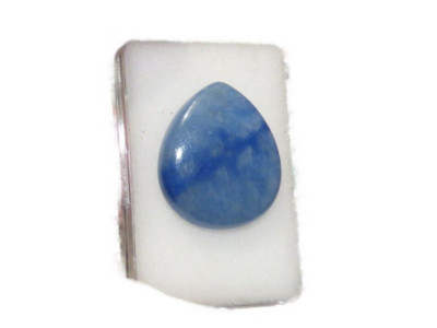 Blauquarz Cabochon 29,5x25 mm 38 ct. Nr. U28715
