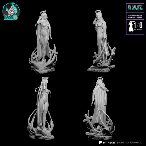Makima 1/4 3D Printed PLA SFW - Bild 2 von 7