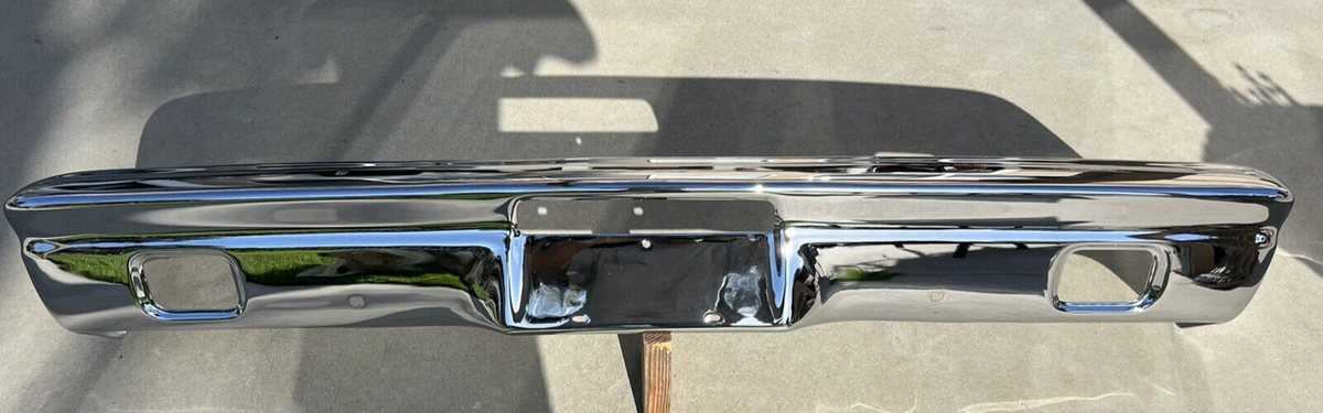 X FAIRLANE FRONT NEW TRIPLE CHROME PLATED IMPACT BUMPER 1964 64