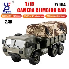 FAYEE 1/12 RC Pickup Truck 6WD Off-Road Crawler RTR All Terrain Climbing Car