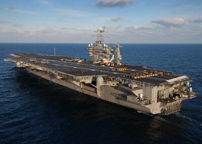 USS GEORGE WASHINGTON CVN-73 8X10 PHOTO NAVY MILITARY NUCLEAR