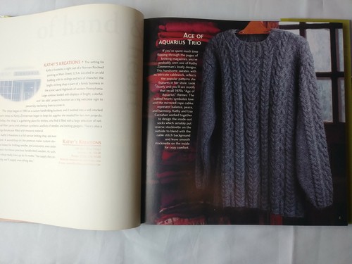 Knitter's Stash Favorite Patterns From America's Yarn Shops HardCover) Book 2001 - Picture 5 of 7