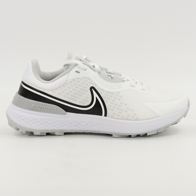 Nike React Infinity Pro 2 'White Black Platinum' DJ5593-101 Golf size 8
