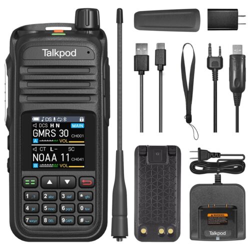 Talkpod A36Plus HAM Radio Dual Band, 5W Power, Waterproof, 512Ch, Color Screen - Picture 3 of 6