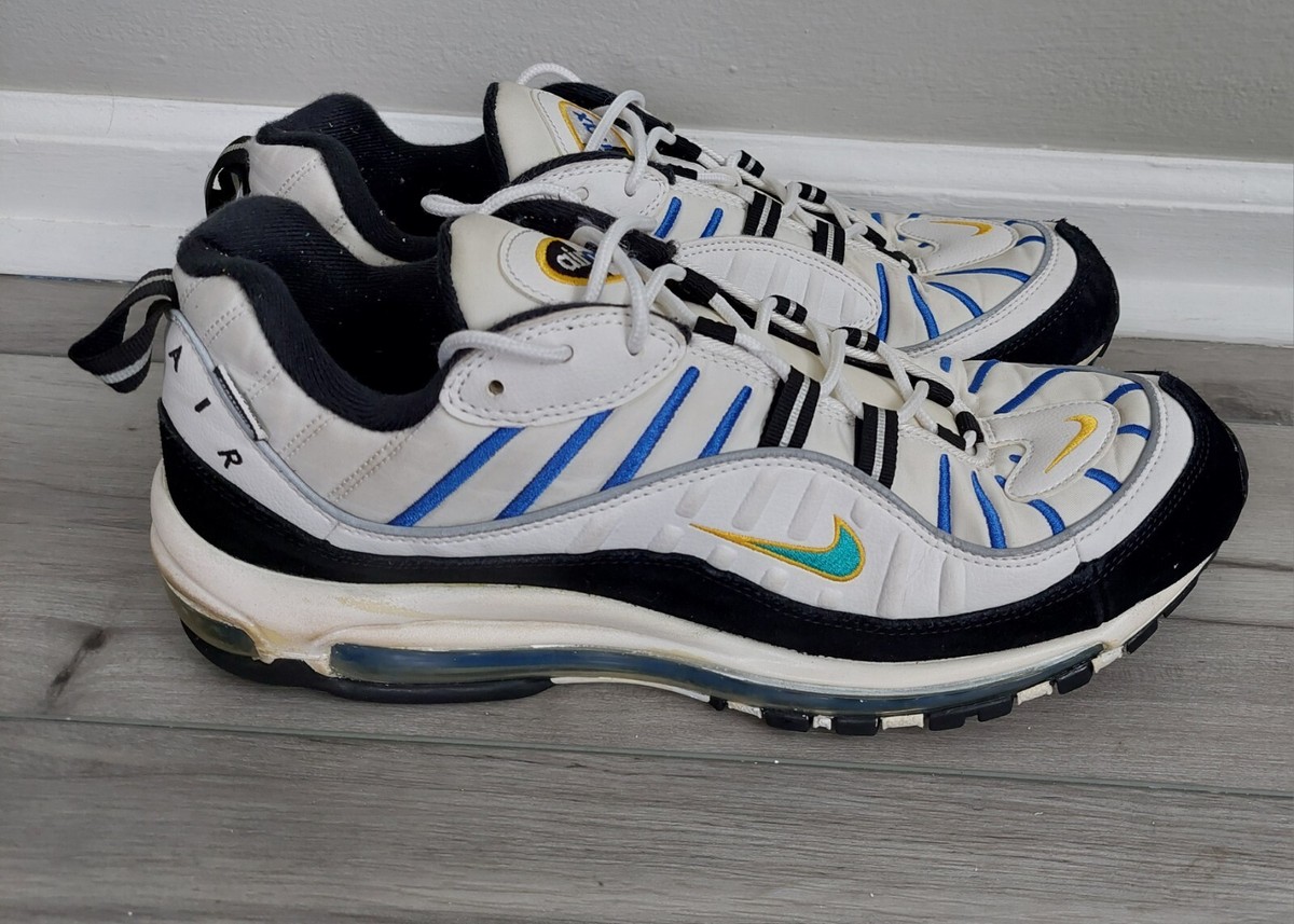 Size 12 - Nike Air Max 98 Premium Teal Nebula for sale