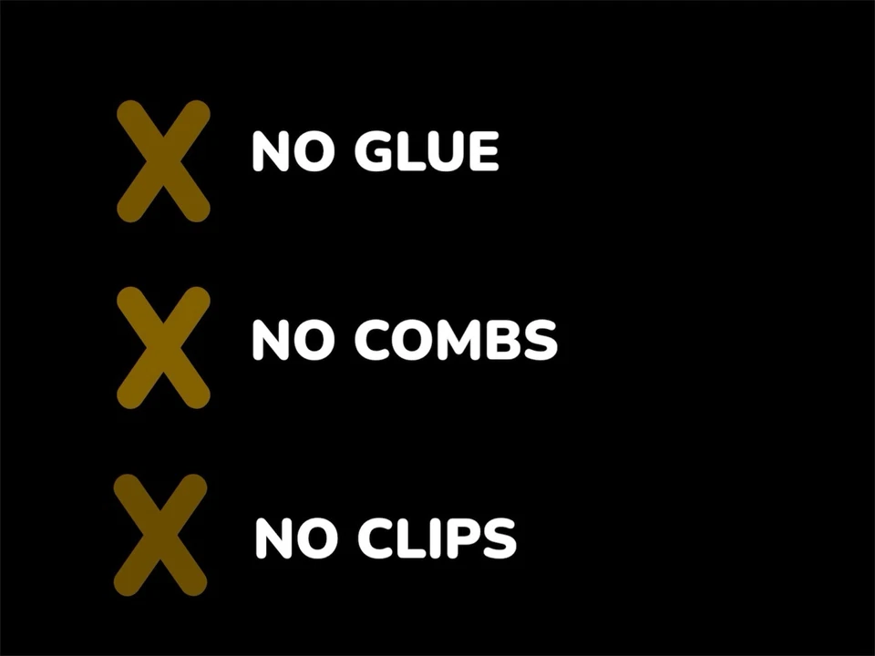 Gorra de agarre para peluca sin pegamento; talla única para todos; reutilizable; marrón Foto 4 de 4