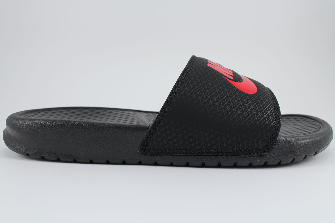 NIKE BENASSI JDI BLACK/RED CHALLENGE 