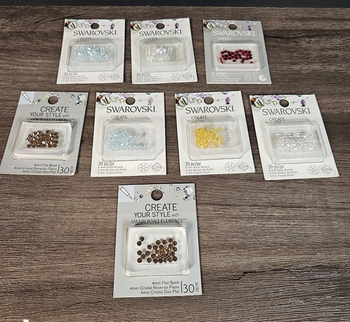 Swarovski Create your Style Crystal Beads - 8 Asst Packs - Picture 2 of 7
