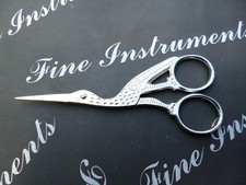 Nożyce do szycia, nożyce do bocianów, nożyce do nici, nożyce do tkanin, nożyczki srebrne 11,5cm