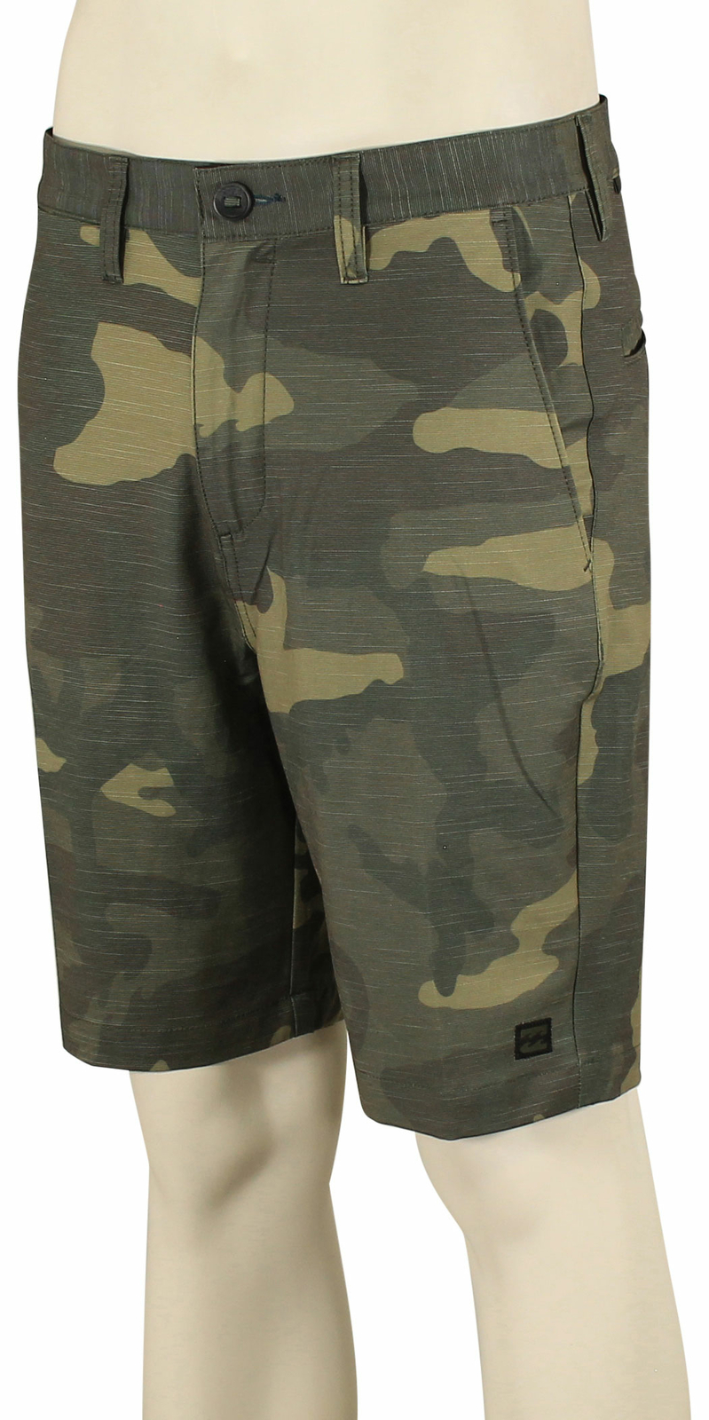 Камуфляжные шорты Billabong Crossfire Slub зеленый камуфляж новинка 11990₽