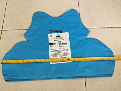 #ad bullet proof lvl II body armor ballistic armor in fair to good 632 $55.00