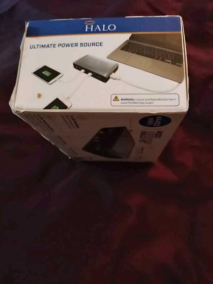 HALO BOLT ACDC Wireless portable jump start charging 44400mWh phone