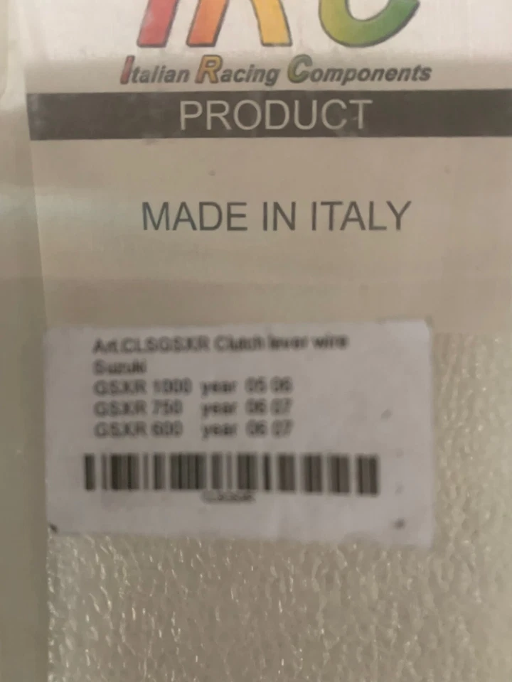 IRC FOLDING CLUTCH (CABLE TYPE) LEVER SUZUKI GSX1000/750/600 - Image 2 of 4