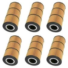 6X Oil Filter A4731800909 A4731800409 for Freightliner Detroit DD13 DD15 DD16