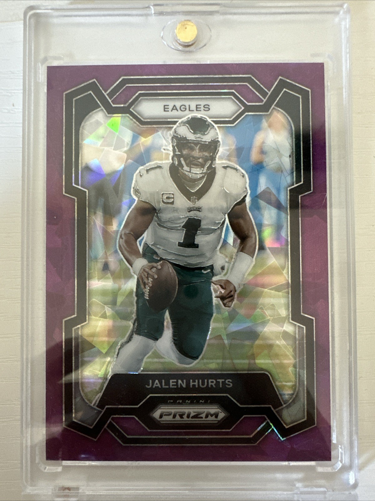 2023 Panini Prizm - Jalen Hurts #244 Purple Ice Prizm /225