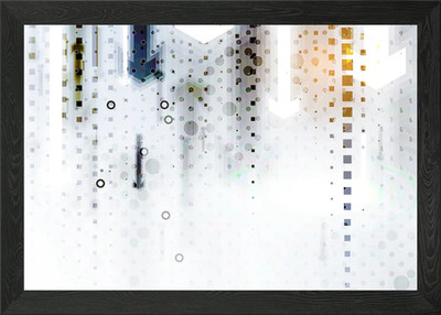 Global Technology Gerahmtes Wandbild Poster Leinwanddruck Bild