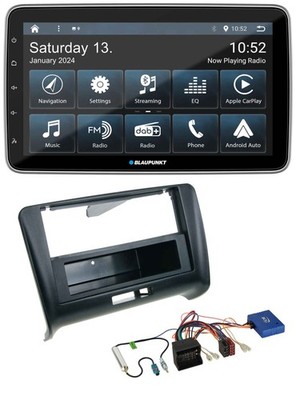 Blaupunkt USB DAB SD CAN-Bus Bluetooth Autoradio für Audi TT 8J 2006-2014 schwar