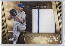 2019 Panini Chronicles Prime Swatches Gold 15/50 Jacob deGrom #PS-JD 1l2