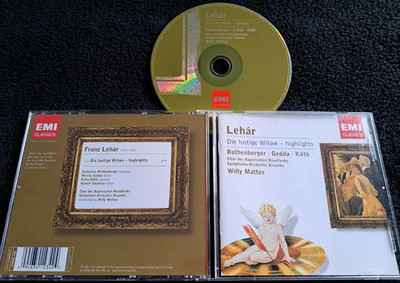 LEHAR Die Lustige Witwe highlights Willy Mattes cd EMI 2006 The Merry Widow