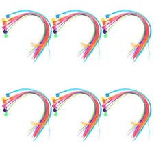 36 Pcs Kawaii Hair Clips Extensions Colorful Braided for Girls Accessories