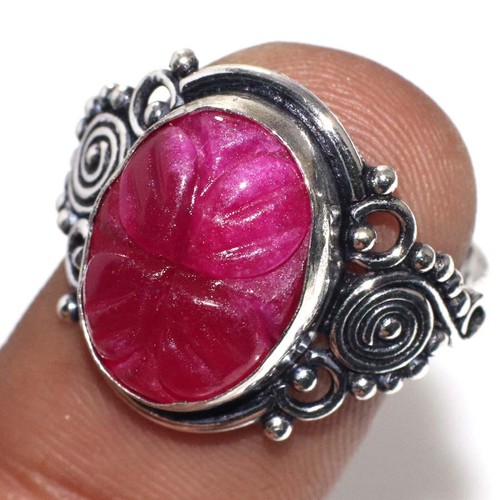 Ruby Jewe Simulated Ruby 925 Silver Plated Ring US 10 Must Have Jewelry Fashion ...