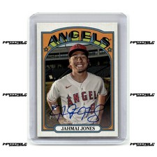 2021 Topps Heritage High Number - #ROA-JJ Jahmai Jones Rookie On Card Auto. rookie card picture
