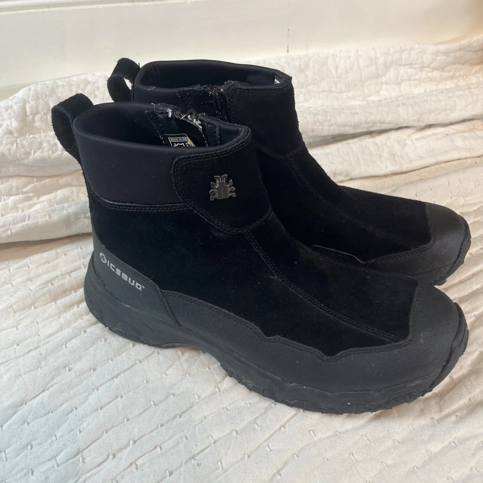 Icebug Metro BUGrip Botas Para Hombre Talla 10.5 Aire Libre Senderismo Invierno Negras Foto 2 de 4