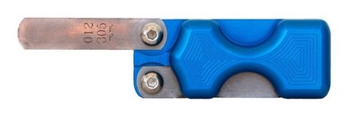 LSM RACING PRODUCTS #FH-200BL  (BLUE) Dual Feeler Gauge Holder - Blue