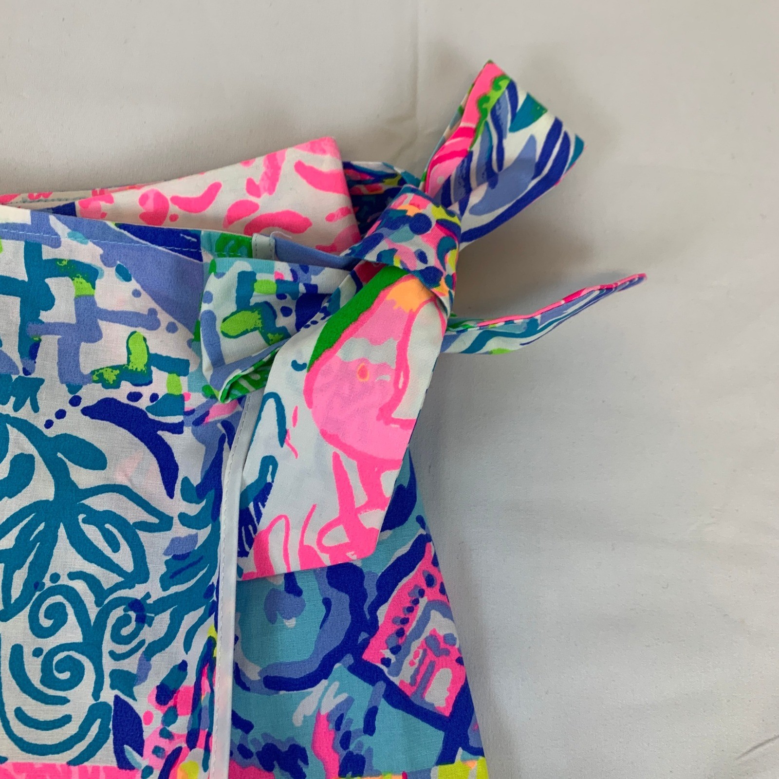 Lilly Pulitzer Patchwork Wrap Skort Multicolor Vi… - image 5