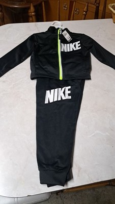 Nike Full Zip Jacket Elastic Pant  2 Piece Set 24M Jogger Track Sweatsuit