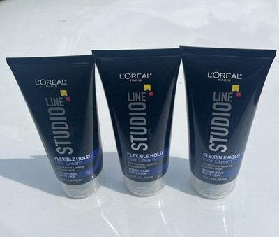 L'OREAL STUDIO LINE FLEXIBLE HOLD HAIR CREAM STRONG HOLD MATTE LOOK