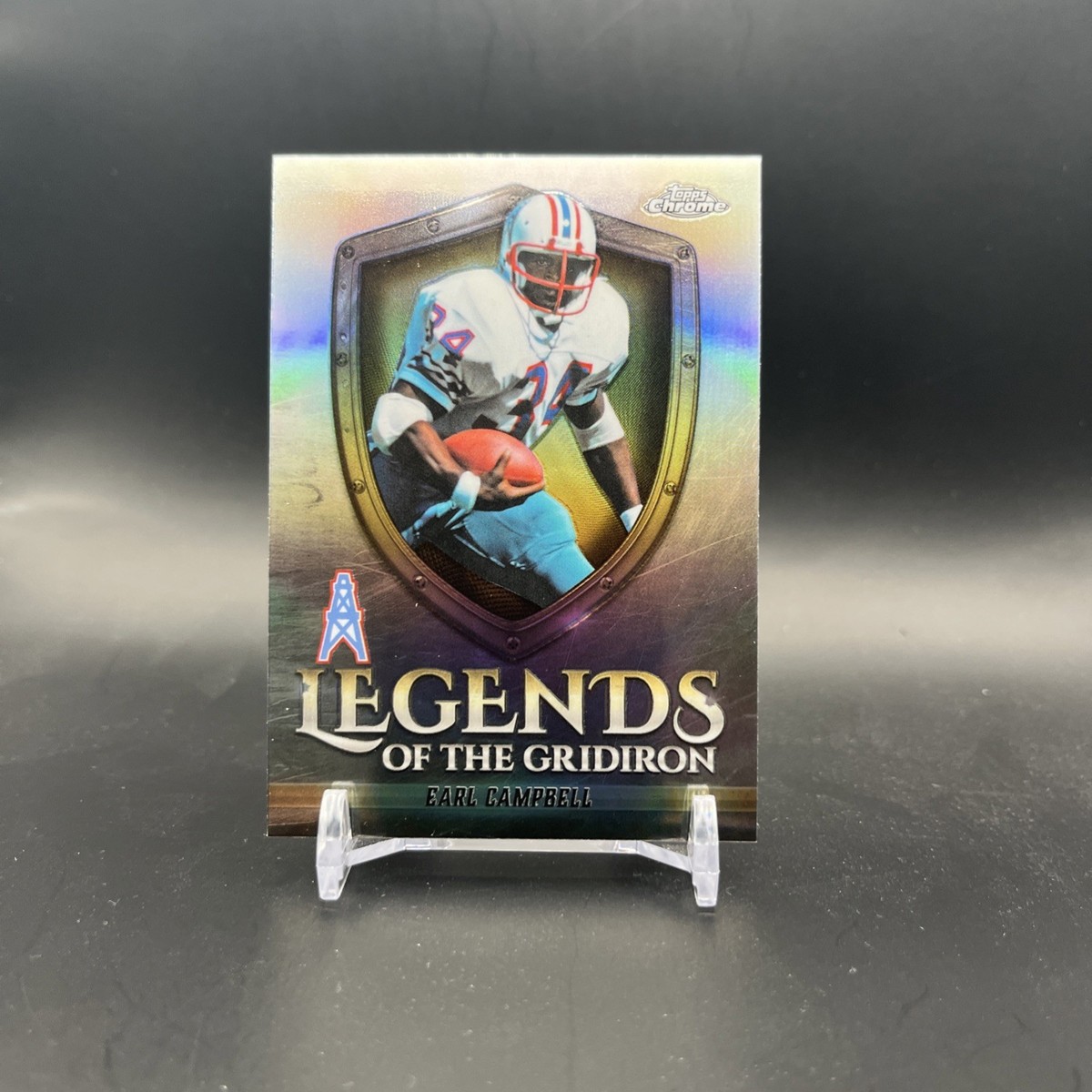 2025 Topps Chrome Earl Campbell #LOG-12 Legends of the Gridiron