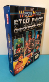 WWF WrestleMania Steel Cage Challenge Nintendo NES - CIB with Poster and manual
