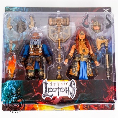 Dwarf 2-Pack Exiles from Under the Mountain MYTHIC LEGIONS Figur IN STOCK