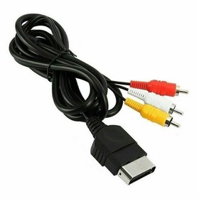 For Sega Dreamcast AV / Power Cable Cord Audio Video Bundle System Supply