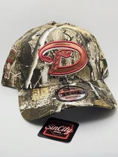 New Era Arizona Diamondbacks Realtree Camo 9Forty A-Frame Snapback Hat Cap 