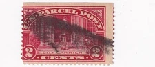 STAMP US SCOTT Q2 "City Carrier" 2 CENT 1913 Parcel Post USED - M