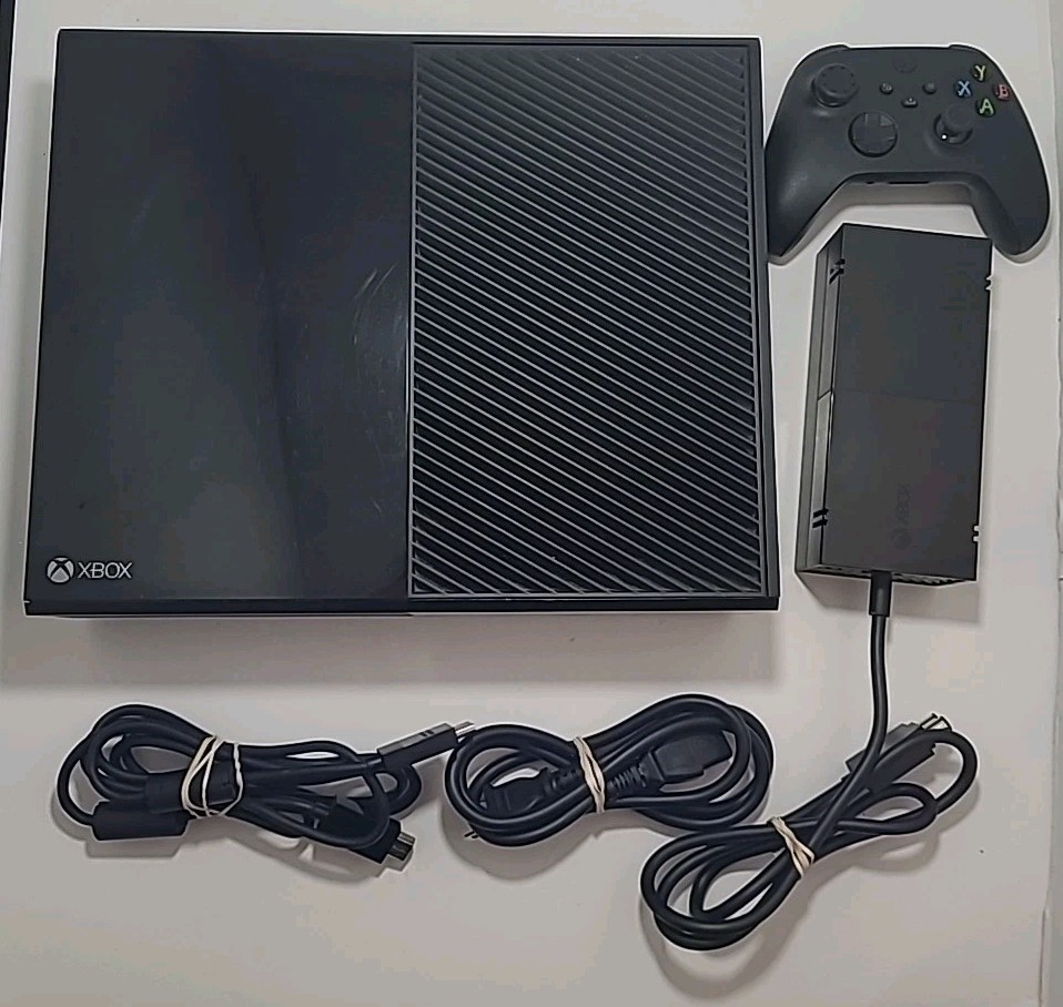 Microsoft Xbox One 500GB Console Gaming System Black 1540 Reset Please  Read