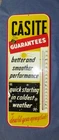 Vintage CASITE Thermometer Sign Gas Oil Service Station NOS New/Old Stock ~ LQQK
