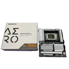Gigabyte TRX50 AERO D DDR5 RDIMM AMD Socket sTR5 e-ATX Motherboard White