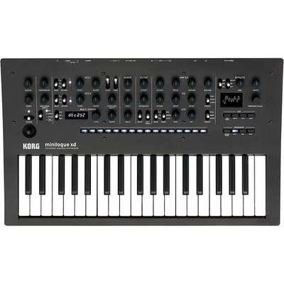 KORG minilogue xd Polyphonic Analog Synthesizer Black