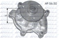 Dolz Wasserpumpe T219 FüR Daihatsu Toyota