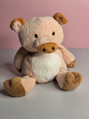 Ty Pluffies Corkscrew Pig Lovey Plush TyLux As Seen On Baby