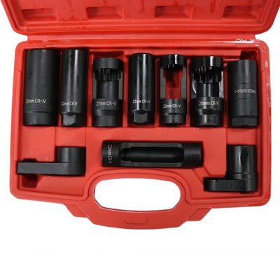 #ad #ad 10Pcs O2 Oxygen Sensor and Oil Pressure Sending Unit Removal Socket Tool Set $33.99
