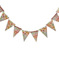 Kaemingk Wimpel-Girlande Bunt 17 X 13 X 180 Cm - Papier