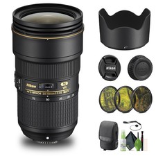 Nikon - AF-S NIKKOR 24-70mm f/2.8E ED VR Wide-Angle Zoom Lens 20052  Filter