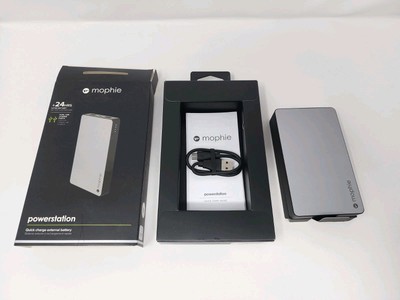 Mophie +24HRS Powerstation  6000 mAh External Battery Dual USB Charge Ports