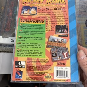 Mickey Mania: The Timeless Adventures of Mickey Mouse (Sega CD, 1994)